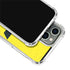 NBA Utah Jazz Yellow Texture iPhone 14 Pro Clear Case